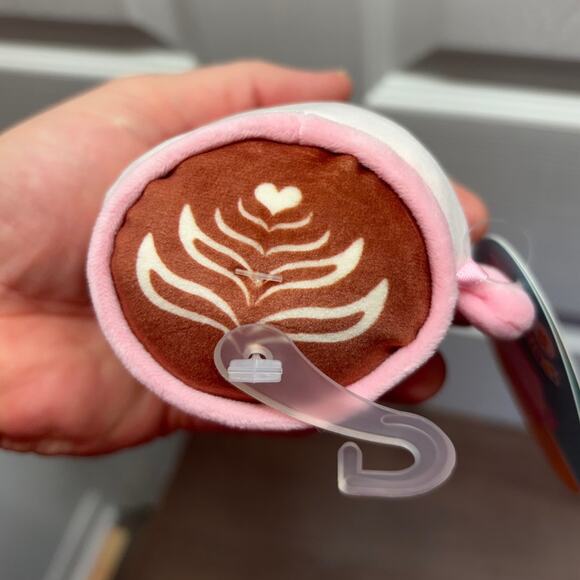 Squishmallows NWT Doy Toys Lot of 3 Emily Latte Deja Donut Squeak Crinkle Plush - Picture 4 of 8